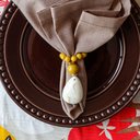 Ver imagem 2 de Kit Jogo Americano 4 Lugares Mesa Posta Cor Floral G 45x36cm