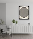 Ver imagem 1 de Quadro Decorativo Bauhaus 1919 - 70x50cm:moldura Branca