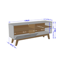 Ver imagem 5 de Rack Paládio Off White/naturalle - Bechara
