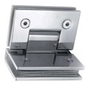 Ver imagem 2 de Dobradiça Inox Gv48 90º Porta de Vidro e Box Canto - Vidro/vidro
