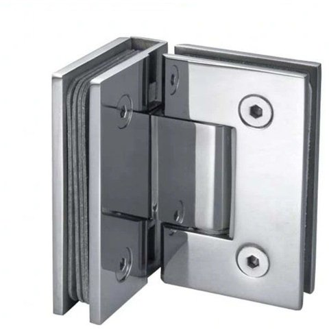 Dobradiça Inox Gv48 90º Porta de Vidro e Box Canto - Vidro/vidro
