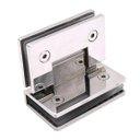 Ver imagem 5 de Dobradiça Inox Gv48 90º Porta de Vidro e Box Canto - Vidro/vidro