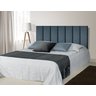 Cabeceira Modular Paris Tecido Veludo Casal 140cm 7 Modulos:cinza - 1