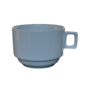 Jogo 4 Xicaras Café/chá Hotel 200ml Empilháveis - Porcelana Branca
