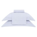 Ver imagem 1 de Jogo de Cama Casal Damask Stripes Cinza 4 Peças 300 Fios 100% Algodão Buddemeyer