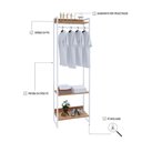 Ver imagem 4 de Estante Closet c/03 Prateleiras Dynamica 60 cm Est.Branca
