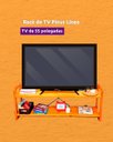 Ver imagem 4 de Rack de TV de Madeira Pinus Linea com 3 Gavetas Natural