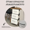 Escrivaninha Mesa Escritório e Home Office em L 3 Nichos e 3 Gavetas - 17
