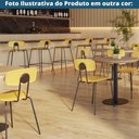 Ver mais imagens de Kit 2 Banquetas New York Fratini 95 Cm (altura) Base Aço Preto e Assento Poliuretano Pu Caramelo