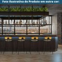 Ver imagem 7 de Kit 2 Banquetas New York Fratini 95 Cm (altura) Base Aço Preto e Assento Poliuretano Pu Caramelo