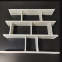 Ver imagem 4 de Nicho Suspenso Prateleira para Escritório Zeus Solutions Slim - Branco