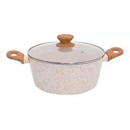Conjunto De Panelas Ceramica Antiaderente Fundo Triplo Indução Com Tampa De Vidro Mimo Style Linha M - 4