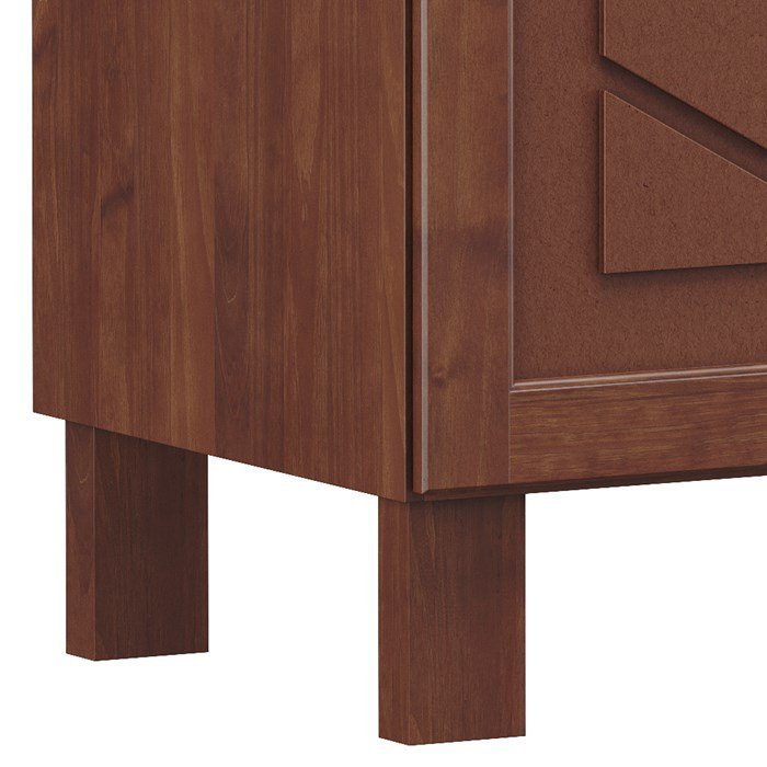 Cozinha Compacta 6 Pt 1266 Cobre Imbuia Mdf/madeira Maciça Fnt - 11