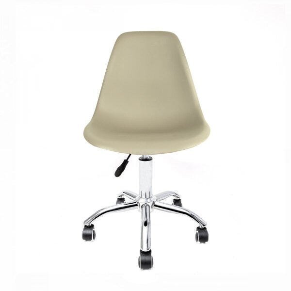 Cadeira para Escritório Eames PP Base Aço Cromado - 5