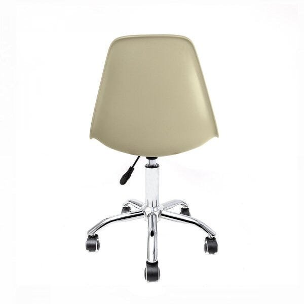 Cadeira para Escritório Eames PP Base Aço Cromado - 2