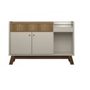 Ver imagem 5 de Buffet 133cm 2 Portas 1 Nicho 1 Gaveta Lucca