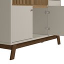 Ver imagem 6 de Buffet 133cm 2 Portas 1 Nicho 1 Gaveta Lucca