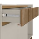 Ver imagem 7 de Buffet 133cm 2 Portas 1 Nicho 1 Gaveta Lucca