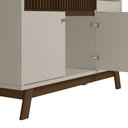 Ver imagem 5 de Buffet 133cm 2 Portas 1 Gaveta 1 Nicho Lucca