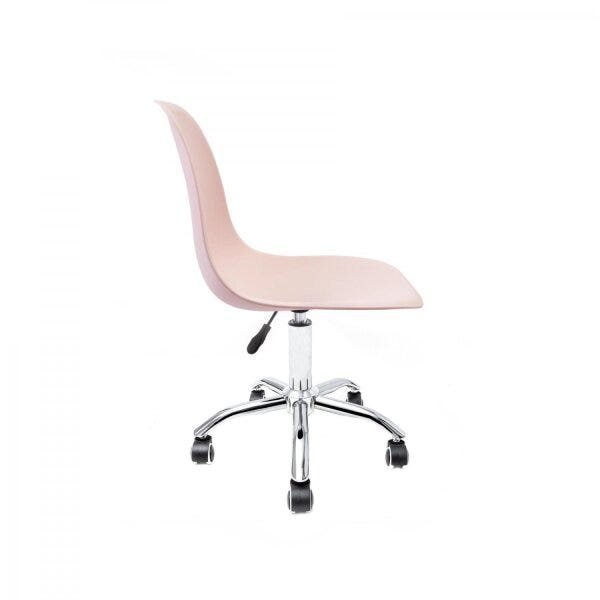 Cadeira para Escritório Eames PP Base Aço Cromado - 4