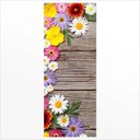 Ver imagem 2 de Adesivo de Porta Flores 7 Arte Destaque P - 0,73 X 2.13 Metros