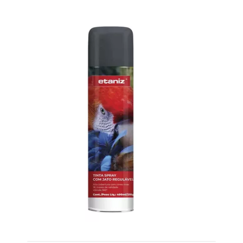 Tinta Spray Metalica Grafite 210g/400ml Tinta Spray Metalica Grafite Uso Geral 210g / 400ml