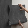 Papel de Parede Autocolante Concreto Escuro e Moderno - Fácil Aplicação (0,40x3,00m) - 1