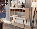 Ver imagem 5 de Aparador Athenas Cor Off White com Nature