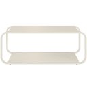 Ver imagem 7 de Mesa de Centro para Sala de Estar 80cm Orgânica Industrial Alek A03 Off White - Lyam Decor