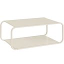 Ver imagem 6 de Mesa de Centro para Sala de Estar 80cm Orgânica Industrial Alek A03 Off White - Lyam Decor