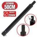 Ver imagem 3 de Extensor 50cm em Ferro Com Pino Trava e Diâmetro do Encaixe 20mm Para Perfurador de Solo