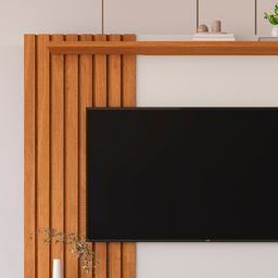 Conjunto Sala Home Completo Rack e Painel 160cm - 5