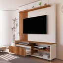 Ver imagem 3 de Conjunto Sala Home Completo Rack e Painel 160cm