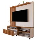 Ver imagem 4 de Conjunto Sala Home Completo Rack e Painel 160cm