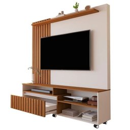Conjunto Sala Home Completo Rack e Painel 160cm - 4
