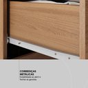 Ver imagem 6 de Guarda Roupa Casal 6 Portas e 3 Gavetas York - Amêndola Touch