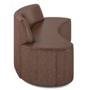Ver imagem 5 de Sofá 4 Lugares para Sala de Estar Living 260cm Koane D06 Facto Conhaque - Mpozenato