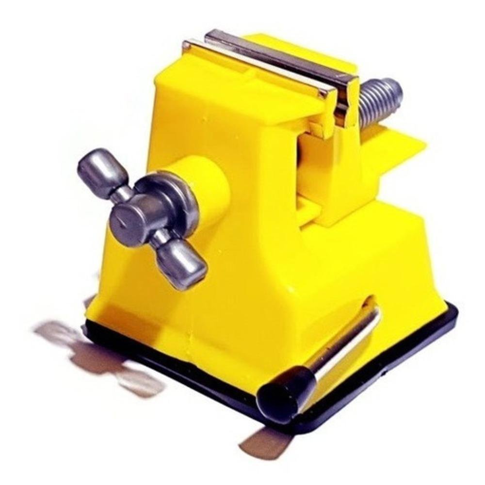 Morsa da Banco - Morsa Rotante a 360 Gradi Mini Morsa da Banco di Lavoro Morsetto Rotante Girevole con Base a Ventosa per la Riparazione di Orologi Elettronica Fare Gioielli