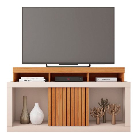 Rack Bancada para TV até 55 Polegadas 1 Porta Dragon Caemmun