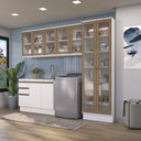 Ver imagem 1 de Lavanderia Modulada Kappesberg Celeste 4 Peças Branco 272cm
