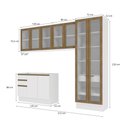 Ver imagem 4 de Lavanderia Modulada Kappesberg Celeste 4 Peças Branco 272cm