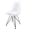 Ver imagem 1 de Cadeira Base em Aço Eames Eiffel Transparente