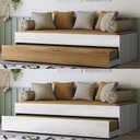 Ver imagem 4 de Bicama Solteiro Flex 3800 Branco Nature Plla