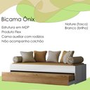 Ver imagem 6 de Bicama Solteiro Flex 3800 Branco Nature Plla