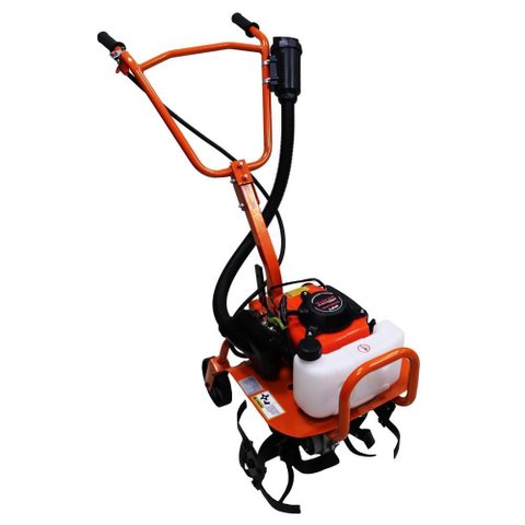 Motocultivador Completo Vulcan Vmc-360s com 16 Lâminas Cultivadoras e Rodas de Transporte