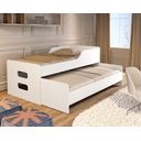 Ver imagem 1 de Cama Bicama Reforçada Solteiro com Rodízios – Modelo Elis Mdf Alta Qualidade