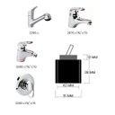 Ver imagem 2 de Reparo Monocomando Deca Rapetti Decamix Alpha 2266 2993 - 4420110