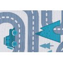 Ver imagem 5 de Tapete Quarto Infantil 1,00x1,50 Antiderrapante Domani Pista