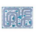 Ver imagem 2 de Tapete Quarto Infantil 1,00x1,50 Antiderrapante Domani Pista