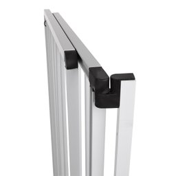 Portão de Correr em Alumínio - Larg Regulável 150cm - Branco - 5